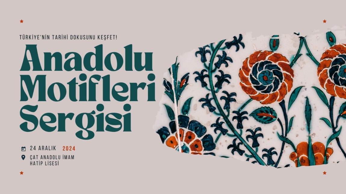 ANADOLU MOTİFLERİ E-SERGİMİZ DİJİTAL ORTAMDA ERİŞİME AÇILDI.
